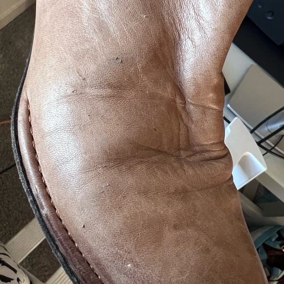 Alberto Fermani Brown Butter Soft Genuine Leather Side Zip Boots Women Size US 6 - Picture 14 of 14